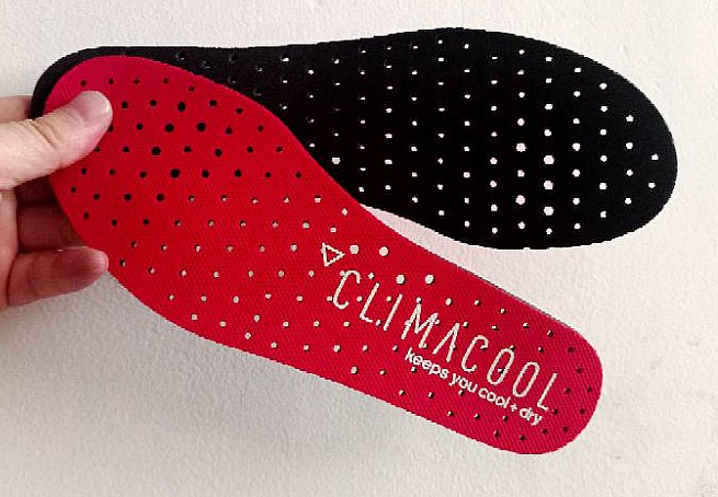 Replacement Climacool Keeps You Cool Dry Flat Insoles Red GK-1834