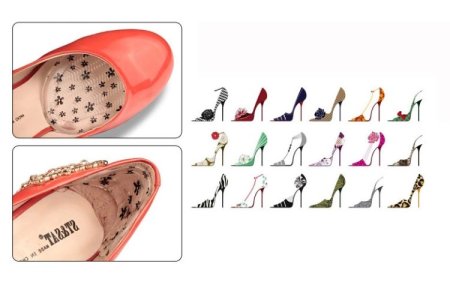 2 Sets of Gel Ball Pad + Heel Stick for High Heels GK-1108