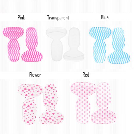 Gel 2 in 1 Heel Protectors Soft High Heels Shoes Insert Insoles GK-1118