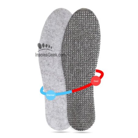 Aluminum Foil Felt Insoles for Warmth GK-1513