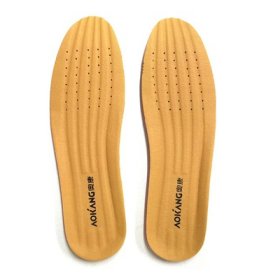 AOKANG Soft Leather Insoles Shoes Pad for Men and Women
