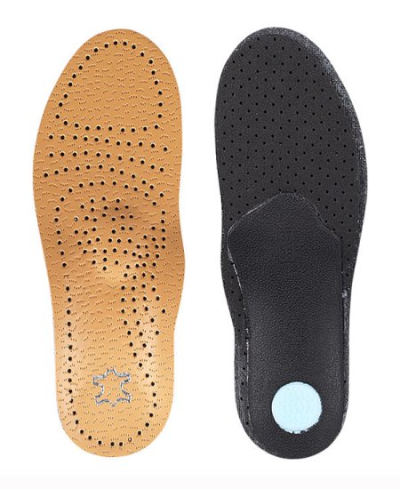 Arch Support Orthotics Leather EVA insoles GK-624 - Click Image to Close