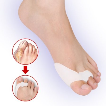 Gel Big Toe Separator Footmate Hallux Valgus Foot Massager