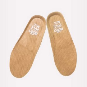 Beige Labor Shoe Inserts Foot Insoles Within Steel GK-0145