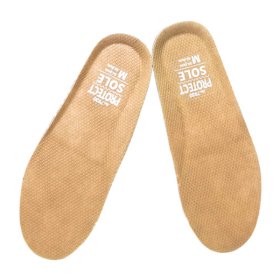 Beige Labor Shoe Inserts Foot Insoles Within Steel GK-0145