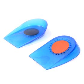 Bocan Shock Absorption Gel Insoles Comfortable Half Heel Pad Soft GK-419