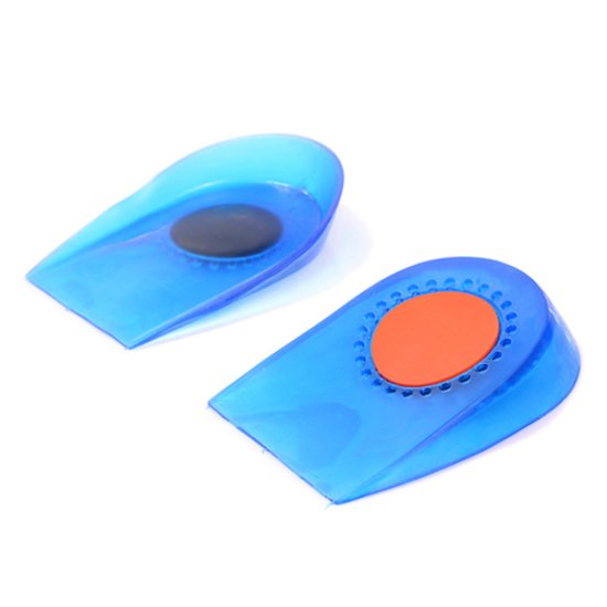 Bocan Shock Absorption Gel Insoles Comfortable Half Heel Pad Soft GK-419 - Click Image to Close