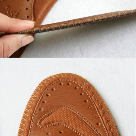 Comfortable Leather Insoles Fiber Stress GK-1416