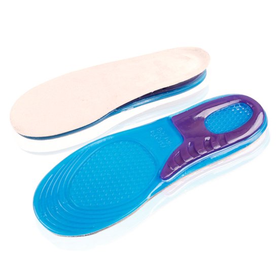 Comfortable Damping Silicone Gel Insoles Pad for Men and Women - Click Image to Close