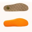 Comfortable Soft Breathable Warm Polyamide Insoles Yellow