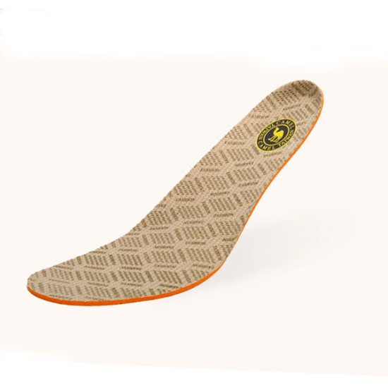 Comfortable Soft Breathable Warm Polyamide Insoles Yellow - Click Image to Close