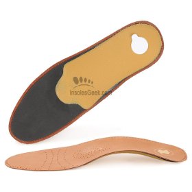 Cow Leather Arch Support Orthopedic Shoes Sole Insoles GK-628