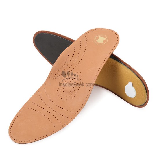 Cow Leather Arch Support Orthopedic Shoes Sole Insoles GK-628 - Click Image to Close