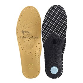 Cowhide Orthotic Insole for Flat Feet Arch Support GK-629