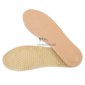 Damping Honeycomb Leather Plus Insoles GK-1443