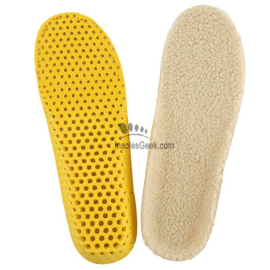Fleece Thermal Shoe Insoles EVA Warming Inner GK-1511 - Click Image to Close