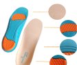 Footlogics Orthotics Insoles Arch Support PU Shoes Pad GK-621