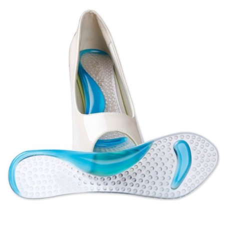 Comfortable Gel Heels Pad 7/10 Arch Support Shoe Insoles GK-1117