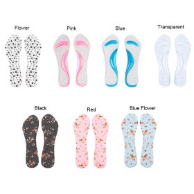 Comfortable Gel Heels Pad 7/10 Arch Support Shoe Insoles GK-1117