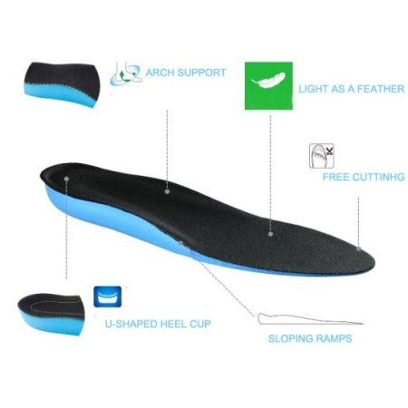 ELEFT Increase High Insole Improve Arch Feet