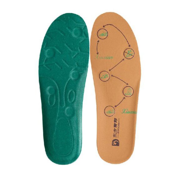 Imitation Leather Massage Insoles Foot Care - Click Image to Close