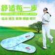 Comfortable PU Memory Foam Foot Care Shoe Insoles Blue GK-510