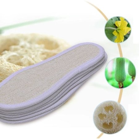 Comfortable Natural Loofah Shoes Pad Soft Insoles GK-0144