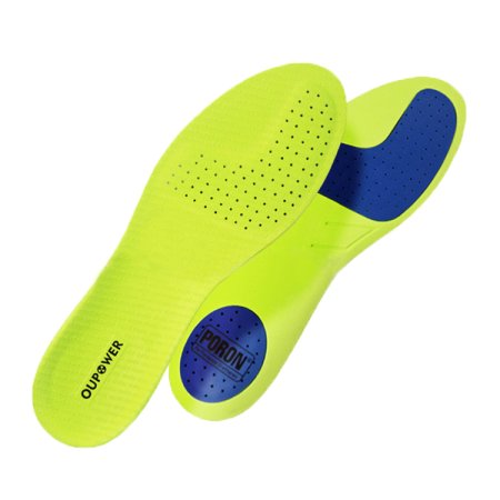 OUPOWER PORON Athlete Insoles for Football Soccer Shoes