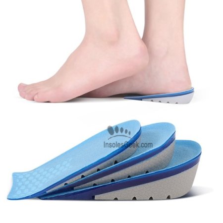 Soft Cushion TPE Raised Half Pad Height Insoles GK-943