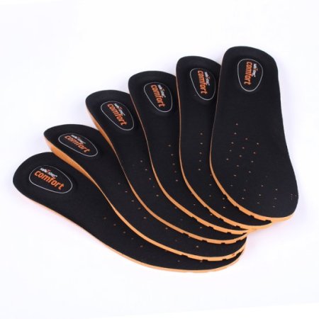 Replacement SafeTstep Comfort Mens Shoes Insoles Black GK-12184