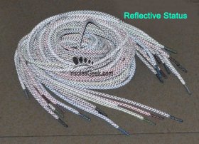Reflective Yeezy 3M Rope Shoe laces Round 120cm GK-1738