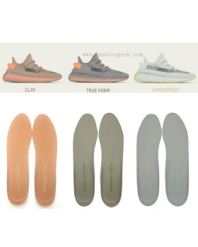Replacement Yeezy 350V2 Clay True Form Hyperspace Footbed GK-12154