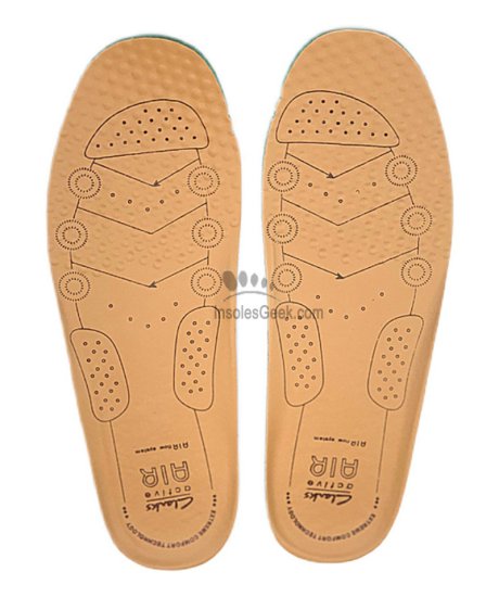 Replacement Clarks Active Air Leather Insoles GK-1429 - Click Image to Close