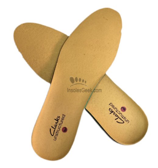 Replacement Clarks Unstructured Leather Shoes Insoles GK-1430 - Click Image to Close