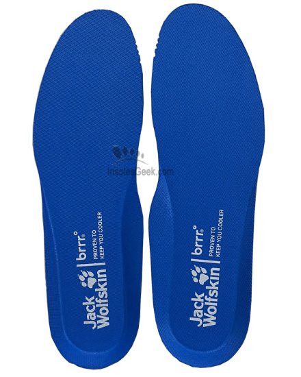 Replacement Jack Wolfskin Brrr Proven to Keep you Cooler Insoles GK-0161 - Click Image to Close