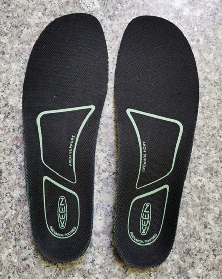 Replacement KEEN Anatomical Footbed Arch Support Insoles GK-622 - Click Image to Close