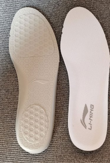 Replacement LINING Running Shoes Insoles White GK-1817 - Click Image to Close