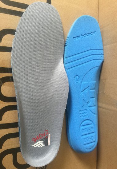 Replacement New Balance NB Ortholite 940v2 Insoles GK-1230