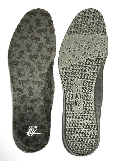 Replacement Reebok RBK EVA Shoes Insoles Black GK-12192 - Click Image to Close