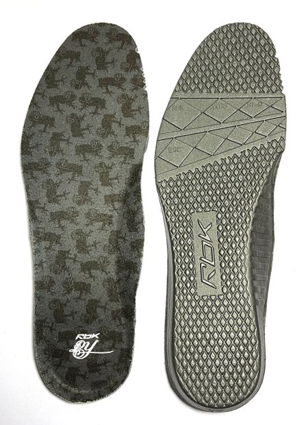 Replacement Reebok RBK EVA Shoes Insoles Black GK-12192