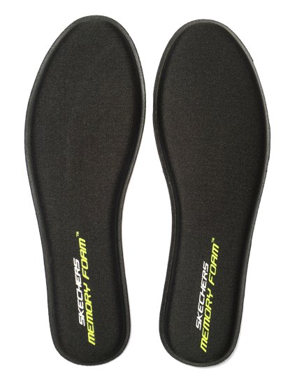 Replacement Skechers Memory Foam B Flat Insoles GK-515 - Click Image to Close