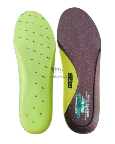 Replacement Skechers Relaxed Fit Air-Cooled Memory Foam Arch Insoles GK-1919
