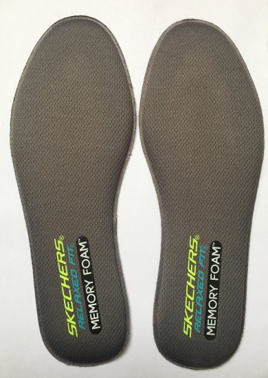 Replacement Skechers Memory Foam SN51893 Flat Insoles GK-511 - Click Image to Close
