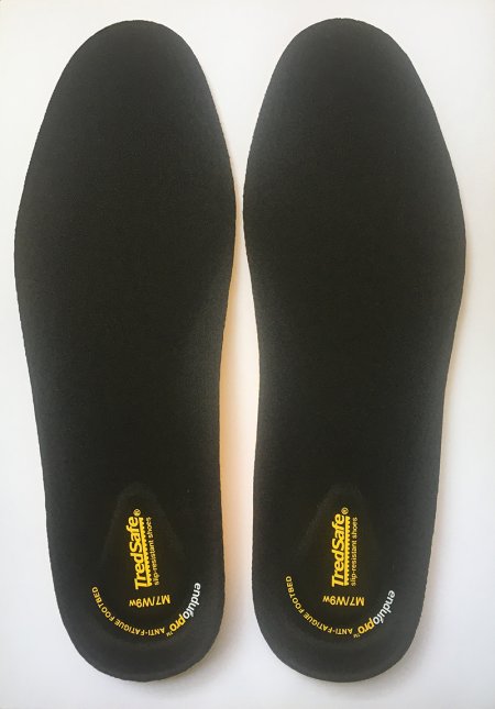 Replacement TredSafe Enduropro Anti-fatigue Footbed Slip Resistant Shoes Insoles GK-1232