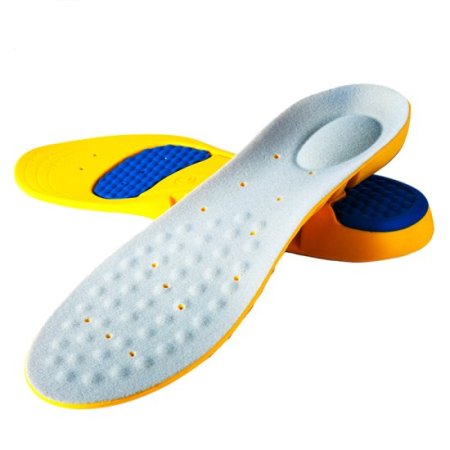 Soft PU Replacement Shoe Insoles for Running Basketball Sports