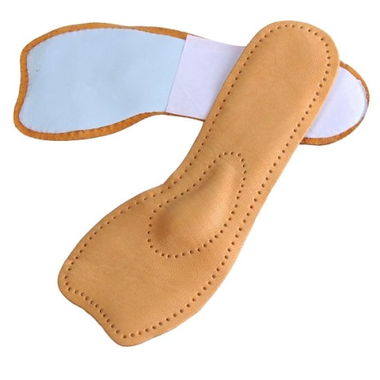 Thick Sheepskin Self-Adhesive High Heel Pad Arch Support GK-1103 - Click Image to Close