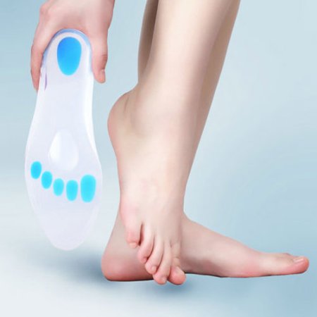 Soft Silicon Gel insoles Comfort Foot Care Shoes Pad GK-422