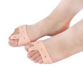 Soft Gel Big Toes Separator Hallux Valgus Foot Care Massager
