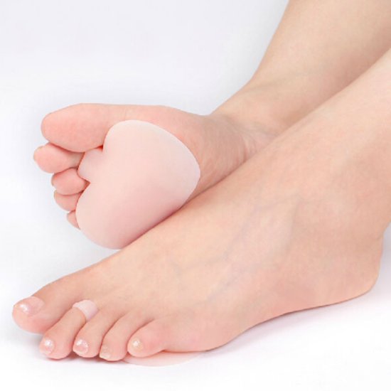Adhesive Soft High Heel Forefoot Pad Anti-slip Insoles GK-1318 - Click Image to Close