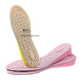 Soft Shock Absorption Invisible Increase Insoles GK-965